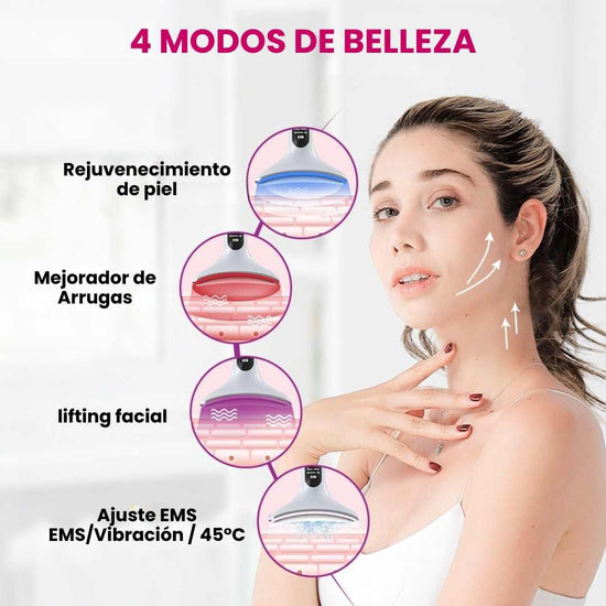 🌸 NUEVO MASAJEADOR LED SMART ANTIARRUGAS Y ELIMINADOR DE PAPADA 🌸