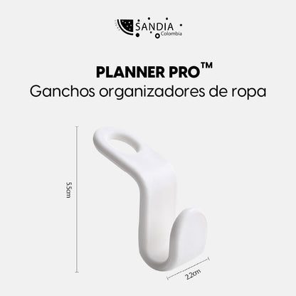 PLANNER PRO™ - Ganchos Organizadores de  Ropa 30 piezas