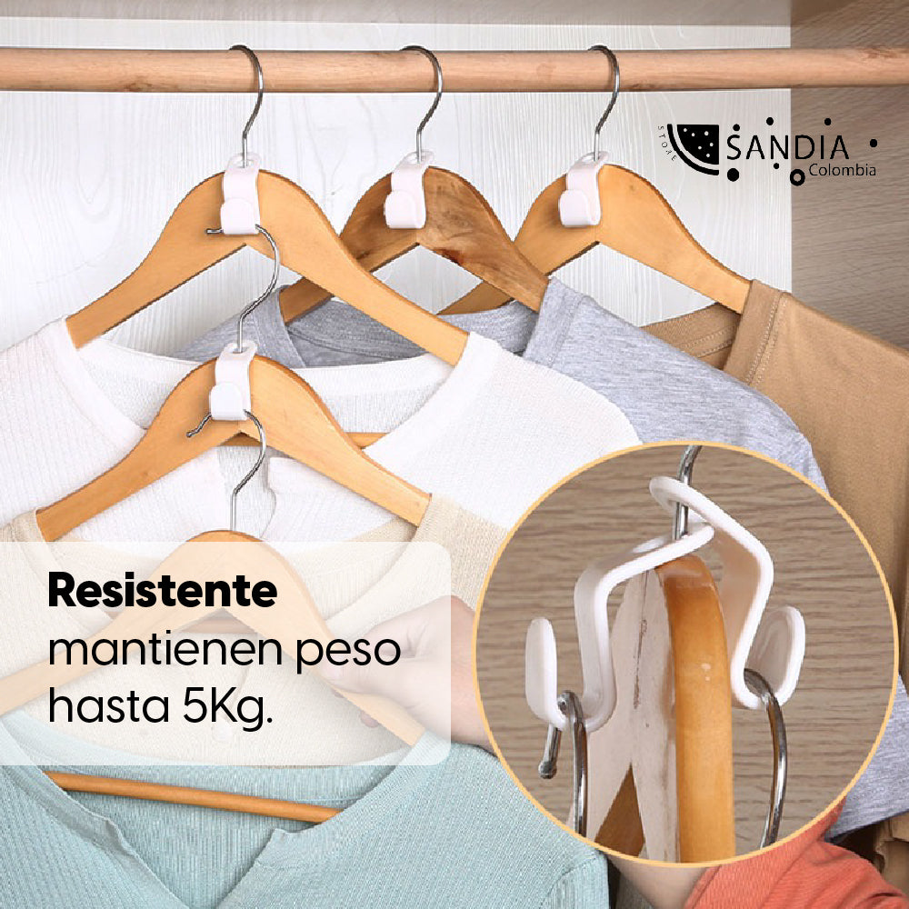PLANNER PRO™ - Ganchos Organizadores de  Ropa 30 piezas