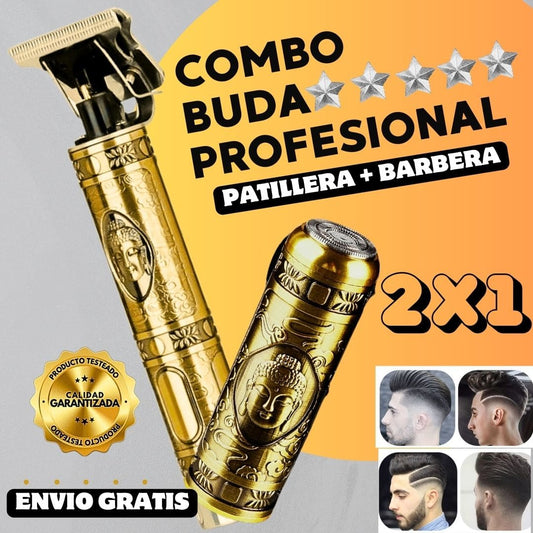 Combo Mini Afeitadora y Barbera Patillera