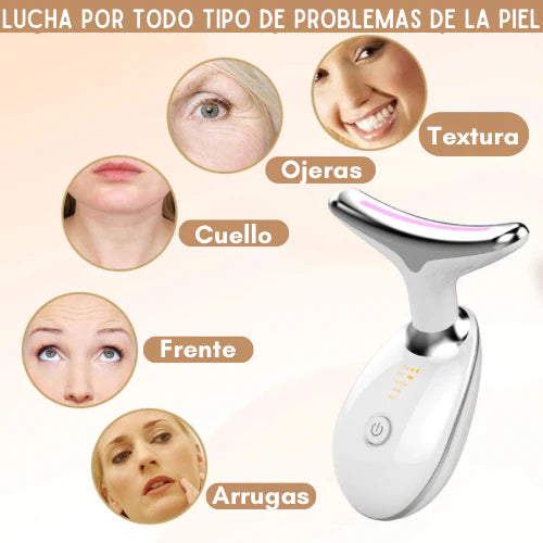 🌸 NUEVO MASAJEADOR LED SMART ANTIARRUGAS Y ELIMINADOR DE PAPADA 🌸